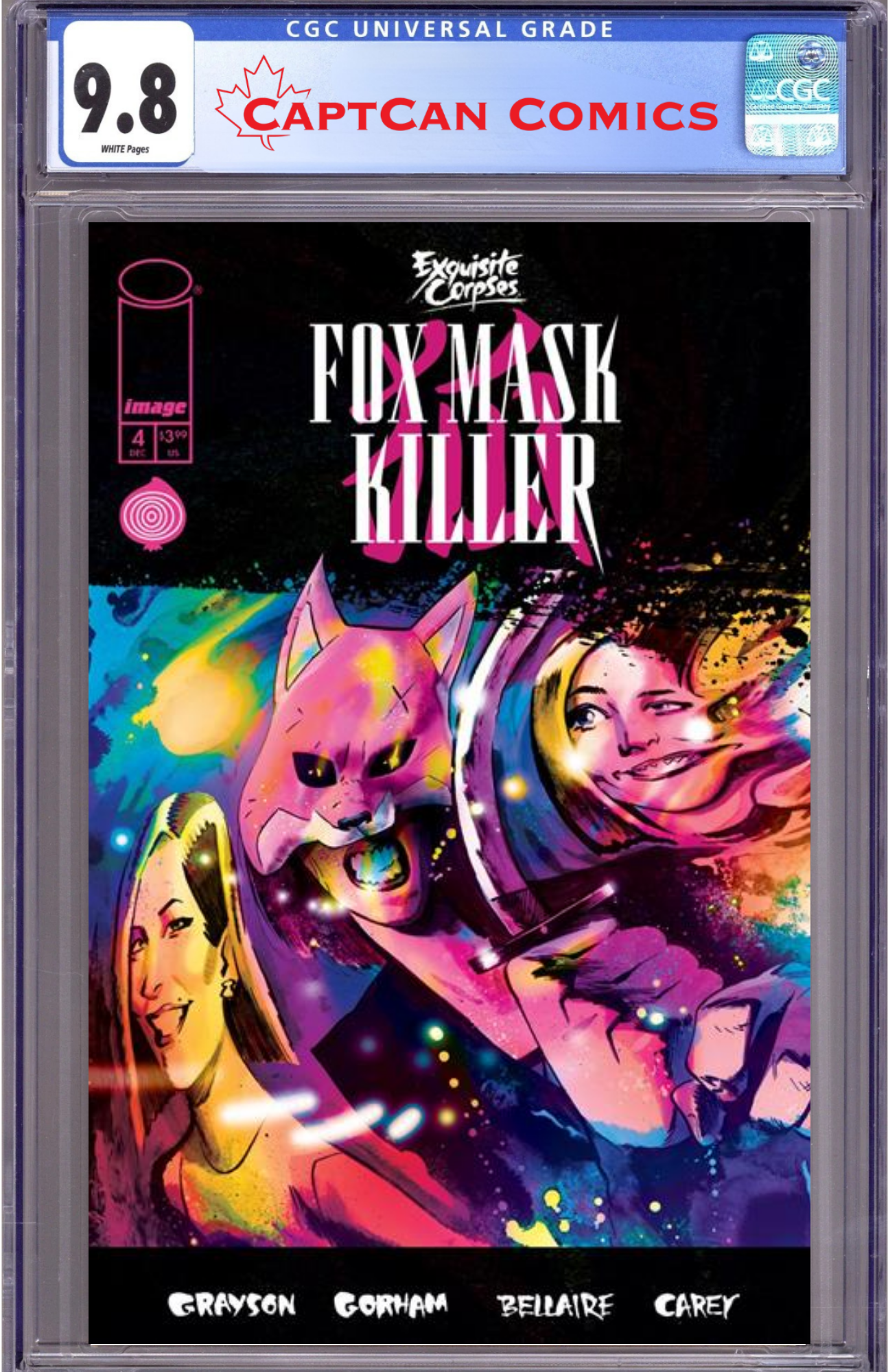 EXQUISITE CORPSES FOX MASK KILLER #4 (OF 5) CVR A ADAM GORHAM (MR)