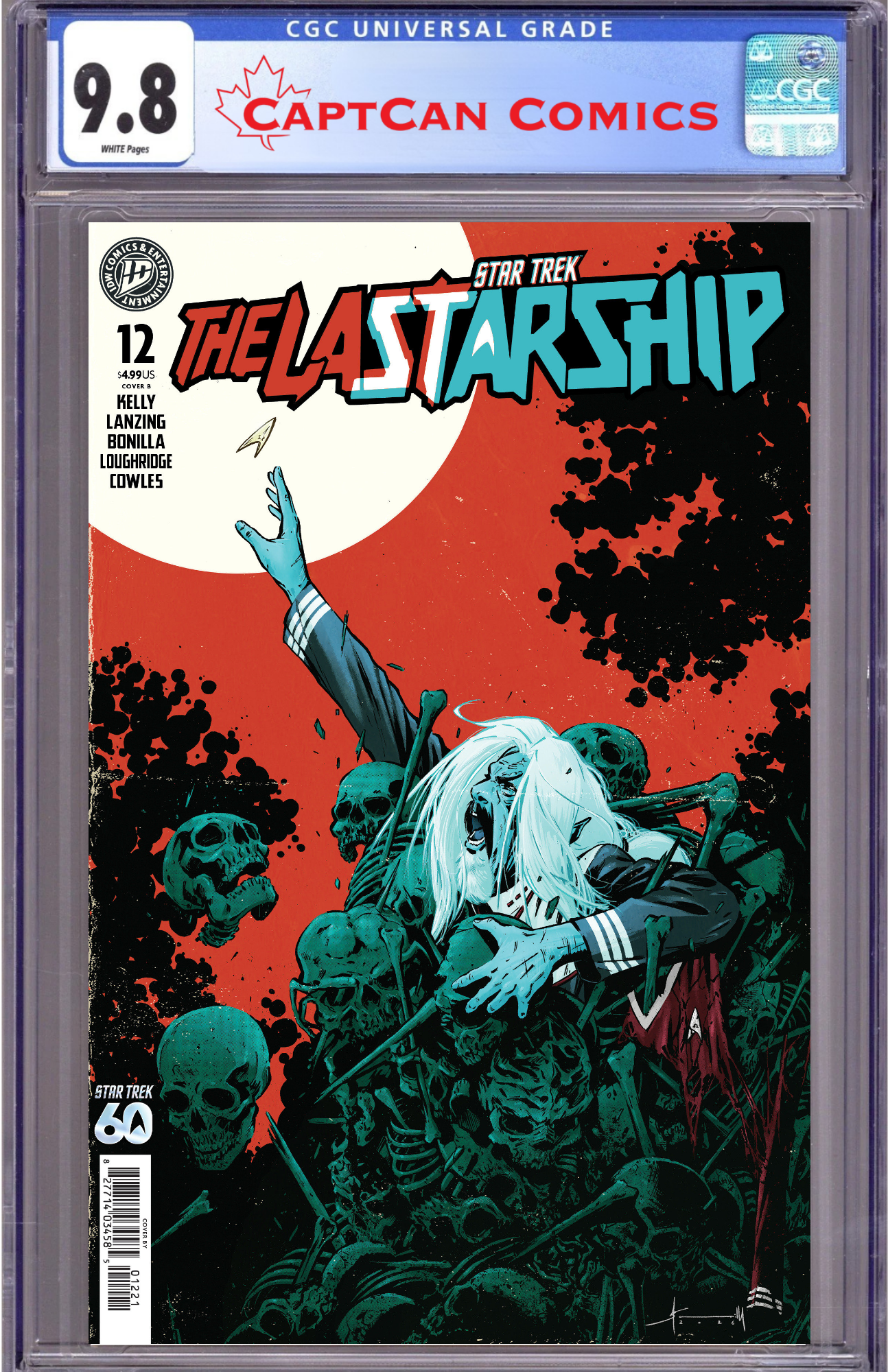 STAR TREK: THE LAST STARSHIP #12 VARIANT B (BONILLA)