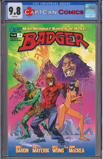 BADGER MAD MONKEY SHOCK N ROLL #5 (OF 5) (C: 0-0-1) thumbnail