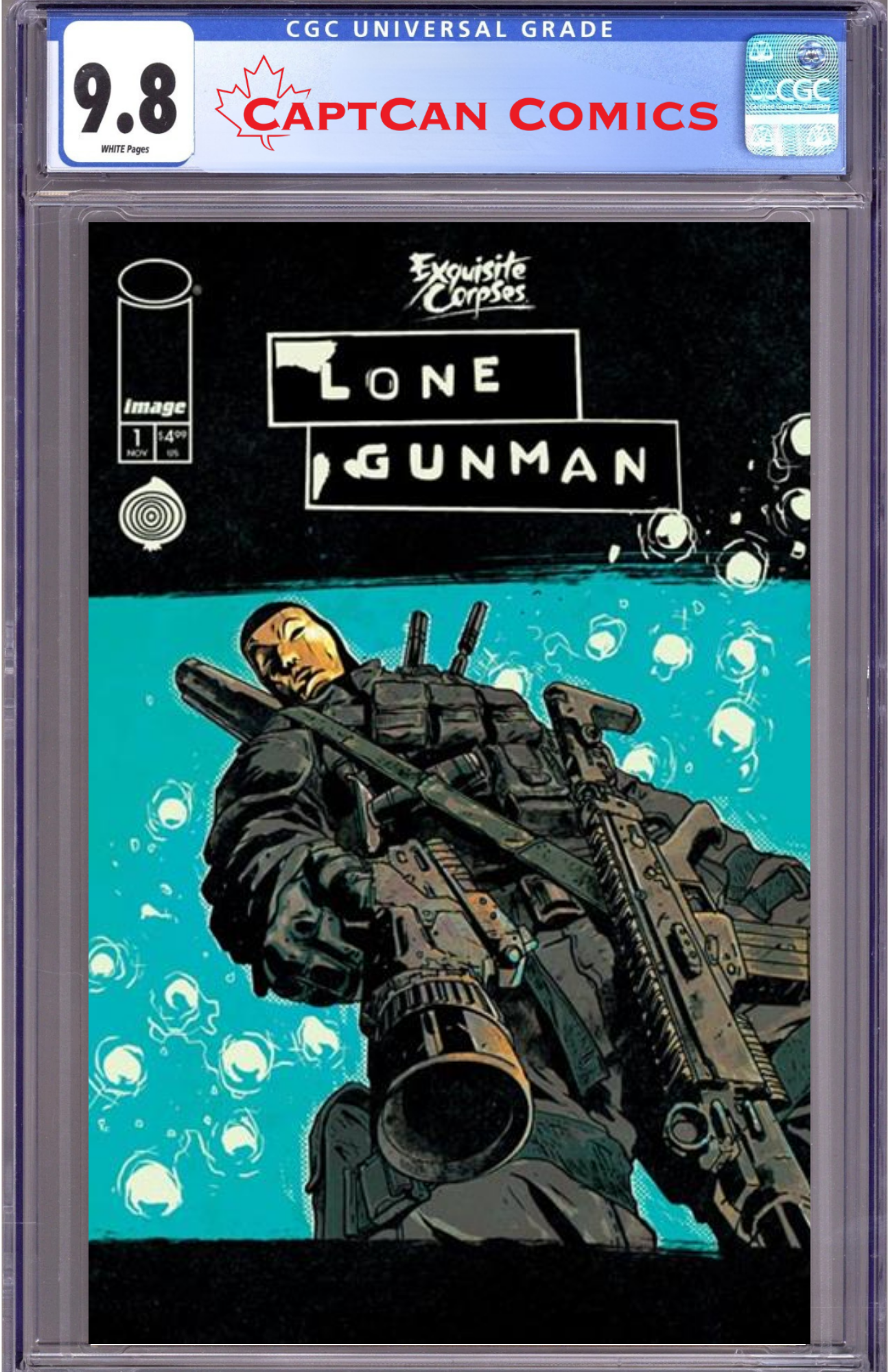 EXQUISITE CORPSES LONE GUNMAN #1 (OF 5) CVR A ALBERTO PONTICELLI & JORDIE BELLAIRE (MR)