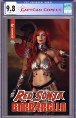 RED SONJA BARBARELLA #1 CVR D COSPLAY IVY RED SONJA VAR thumbnail