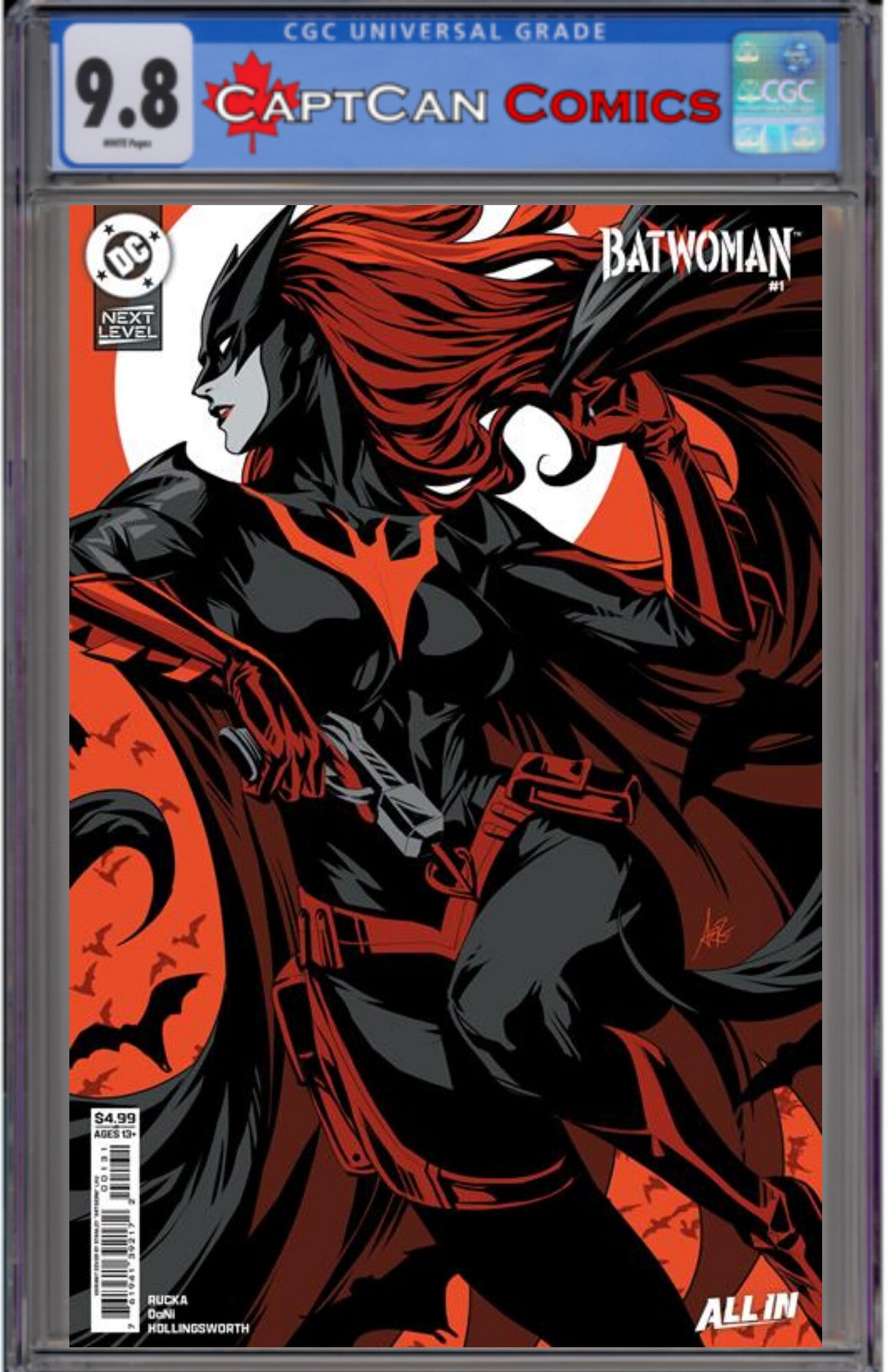 BATWOMAN #1 CVR C STANLEY ARTGERM LAU CARD STOCK VAR