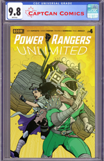 POWER RANGERS UNLIMITED #4 B VARIANT (DRESSED, HAMNER) thumbnail
