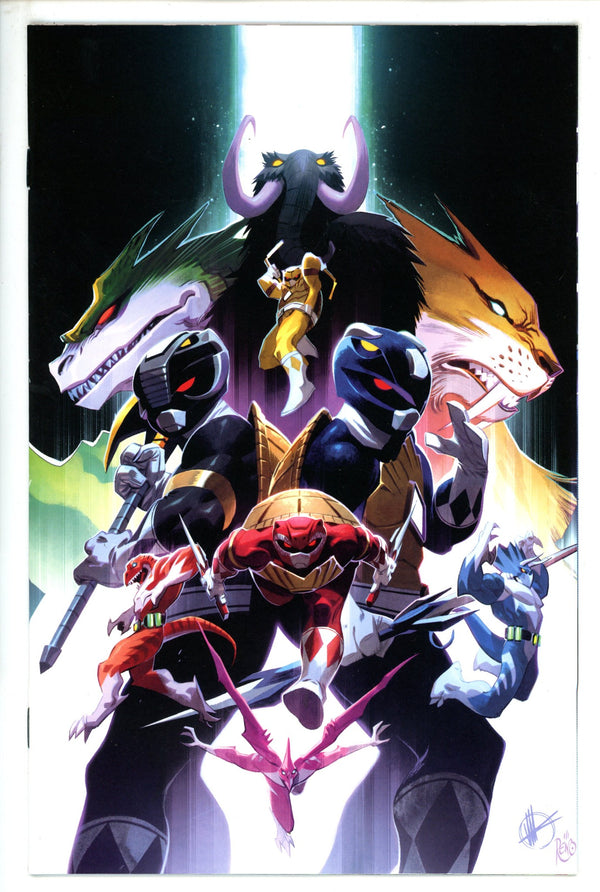 Mighty Morphin Power Rangers / Teenage Mutant Ninja Turtles II 5 Scalera Incentive Variant NM (2023)
