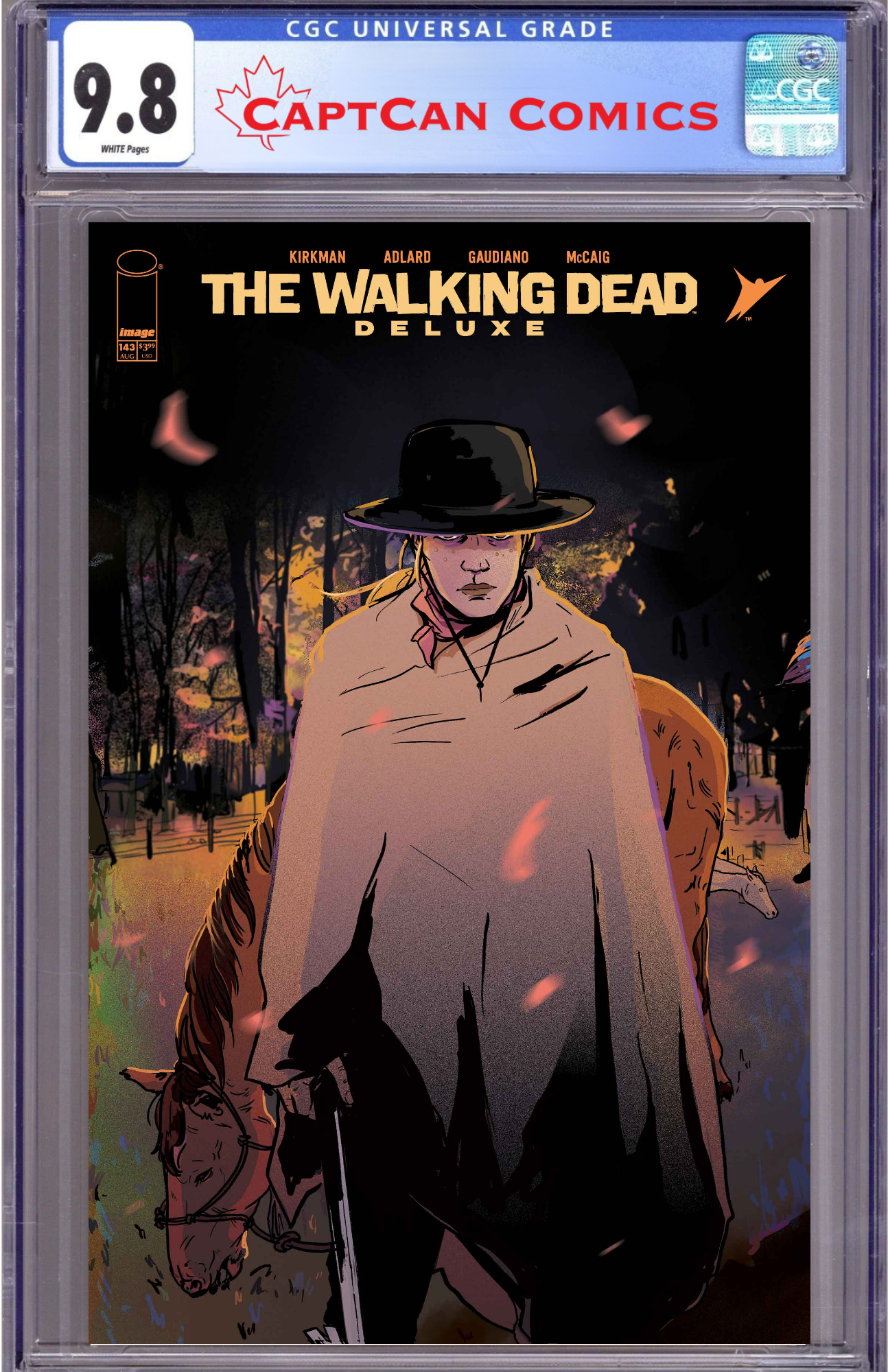 WALKING DEAD DELUXE #143 CVR C LIANA KANGAS CONNECTING VAR (MR)