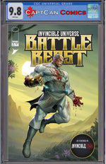 INVINCIBLE UNIVERSE BATTLE BEAST #9 CVR H DAN EDER VS VARIANT thumbnail
