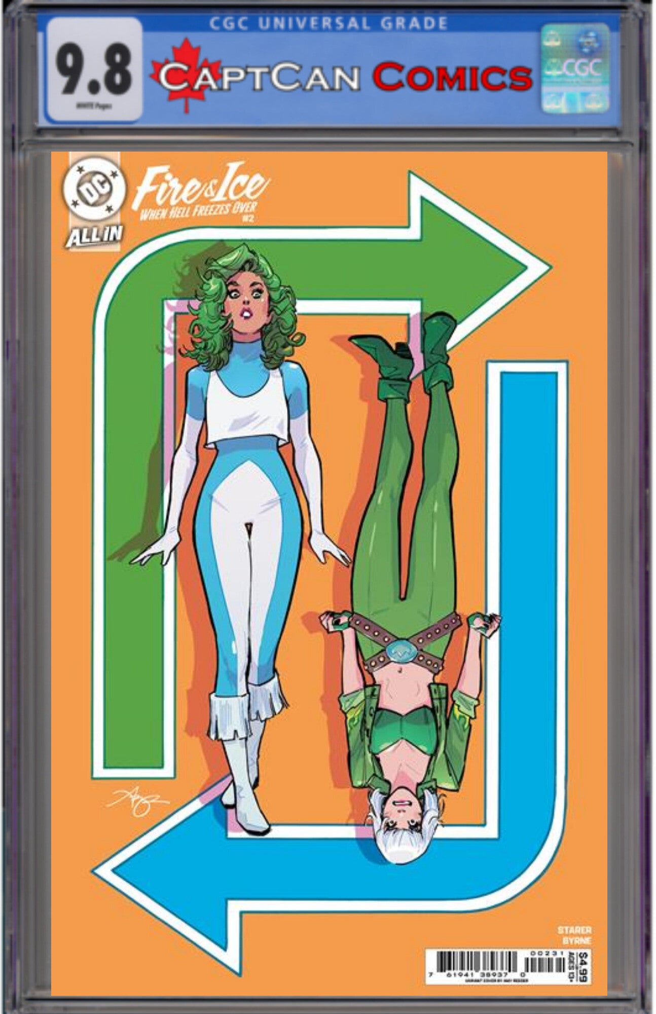 FIRE & ICE WHEN HELL FREEZES OVER #2 (OF 6) CVR C AMY REEDER CARD STOCK VAR