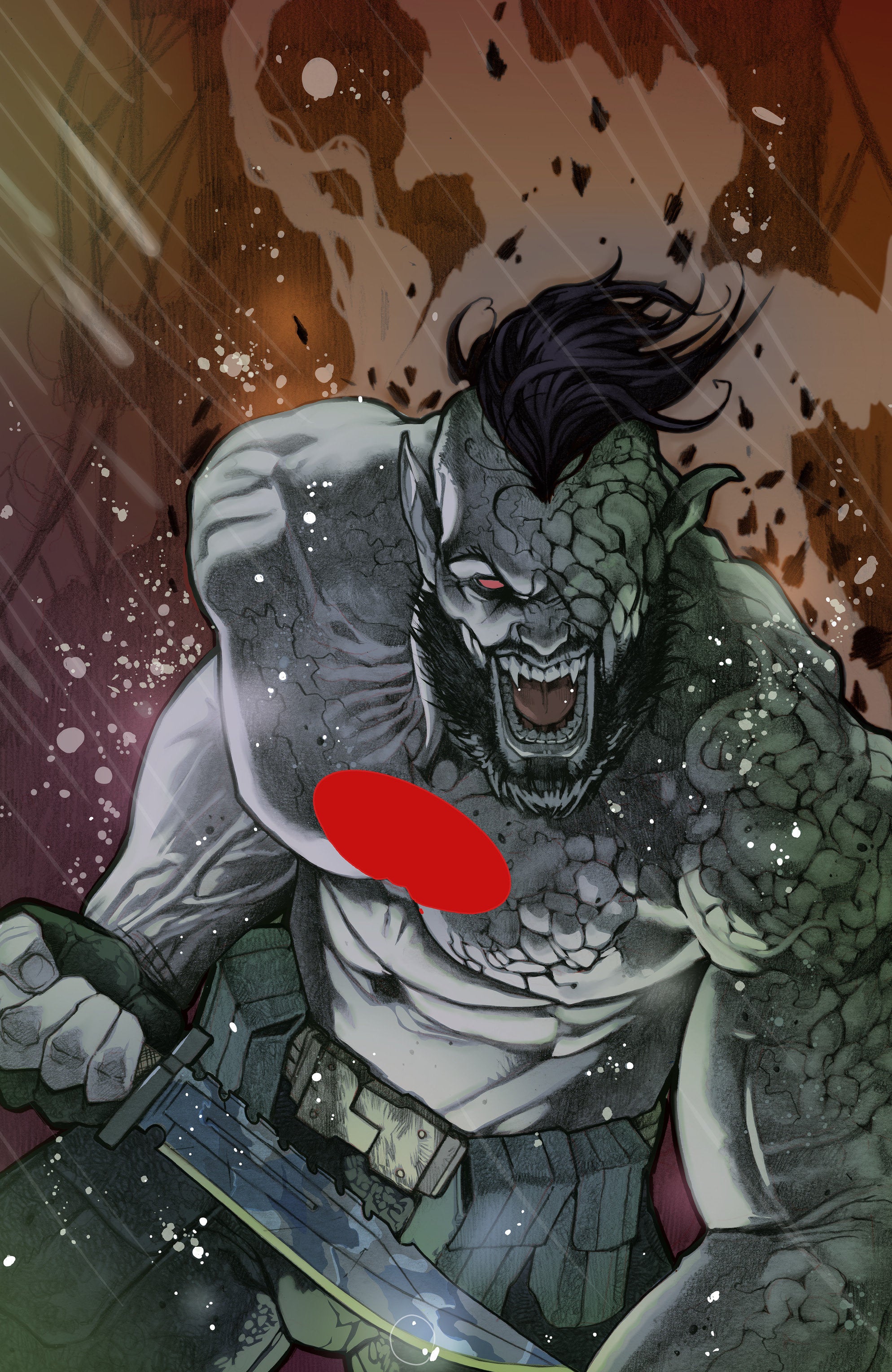 VALIANT BEYOND: BLOODSHOT #6--MAN MADE HELL #3 VARIANT D (BIRR FULL ART)