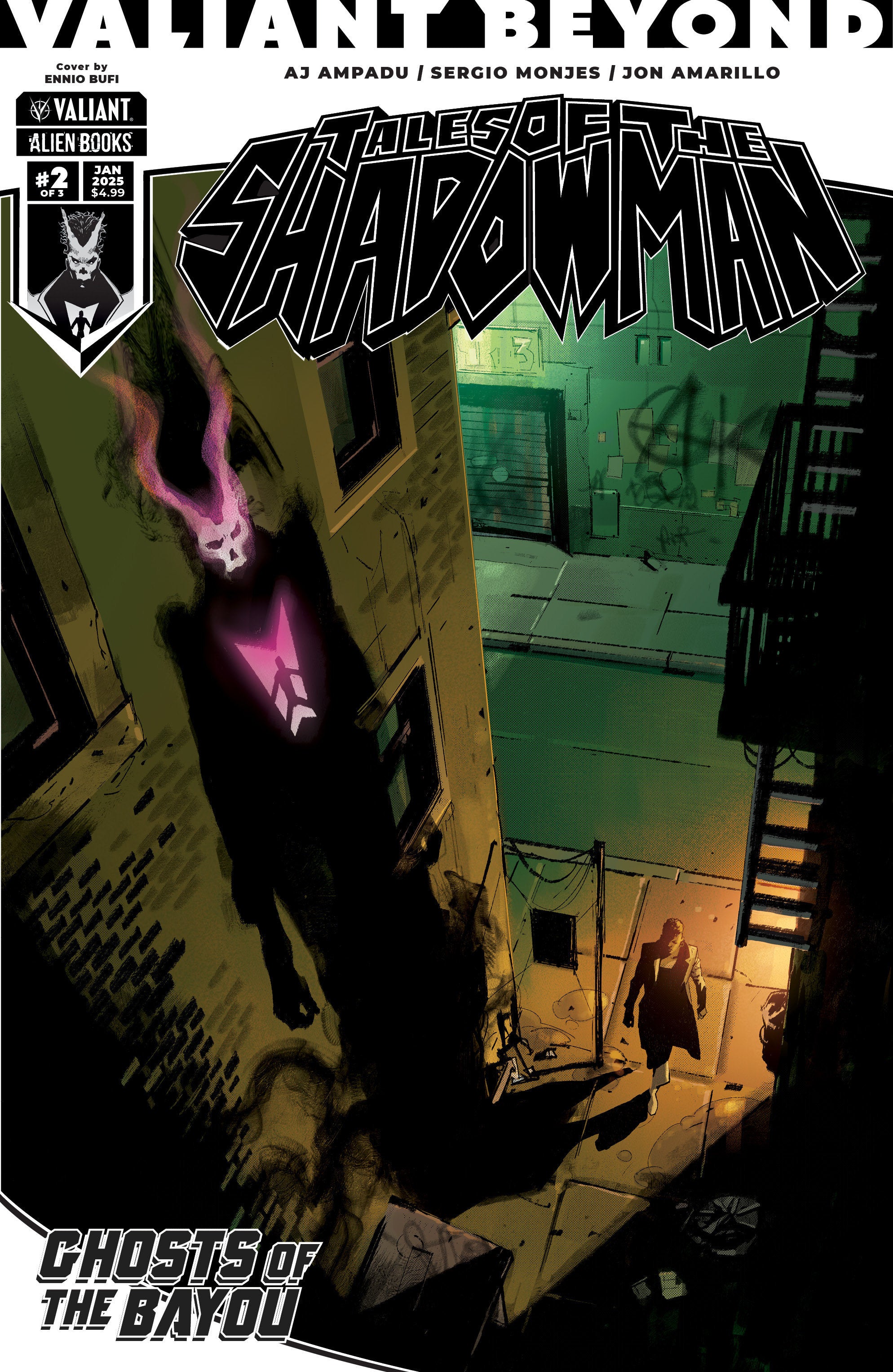 VALIANT BEYOND: TALES OF THE SHADOWMAN #5--GHOSTS OF THE BAYOU #2 VARIANT B (BUFI)