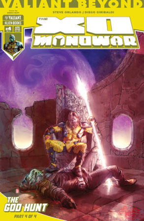 Valiant Beyond: The X-O Manowar #8--The God Hunt 4 Variant (2026)