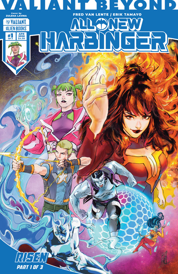 VALIANT BEYOND: ALL-NEW HARBINGER #7--RISEN #1 COVER A (LAVINA)