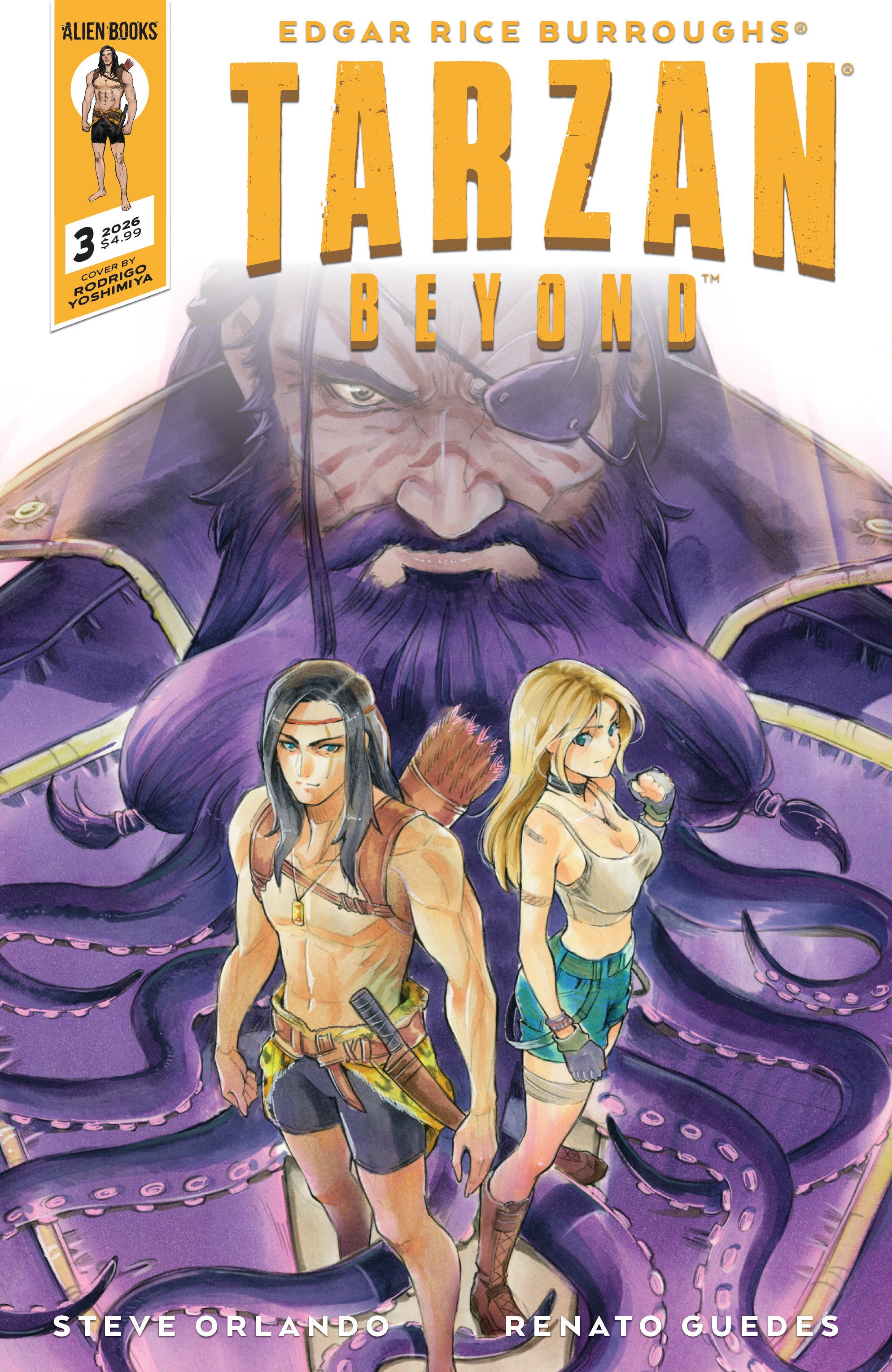 TARZAN BEYOND #3 VARIANT B (YOSHIMIYA MANGA VARIANT)