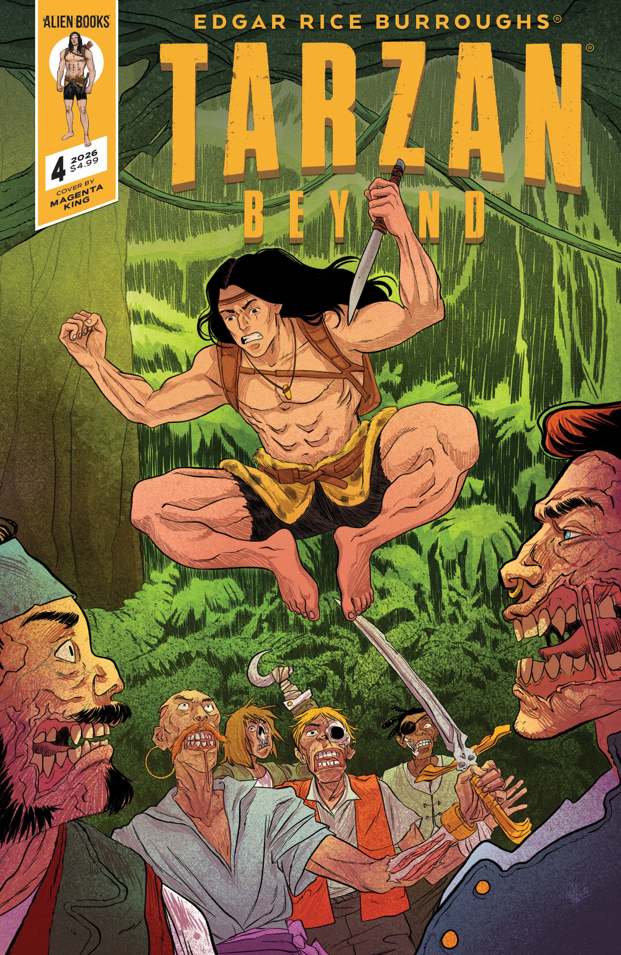 TARZAN BEYOND #4 VARIANT B (KING)