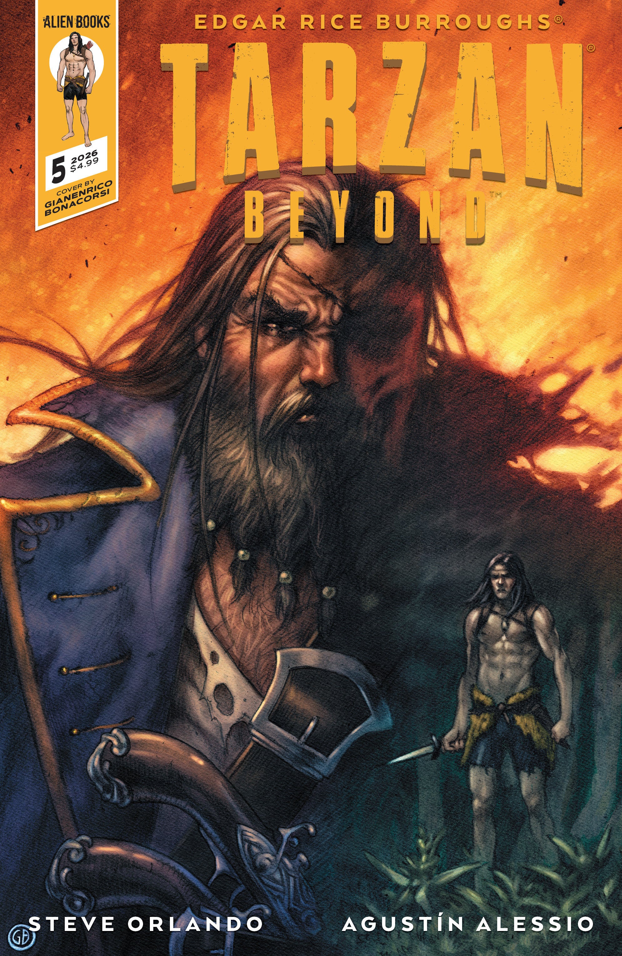 TARZAN BEYOND #5 VARIANT C (BONACORSI)