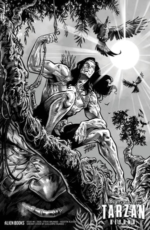 TARZAN BEYOND #5 VARIANT D (FAJARDO B&W)