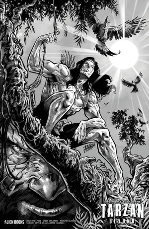TARZAN BEYOND #5 VARIANT D (FAJARDO B&W)