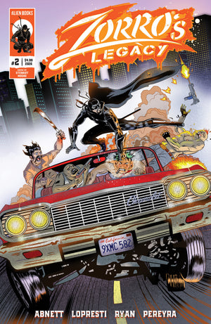 ZORRO'S LEGACY #2 VARIANT B (MOORE)