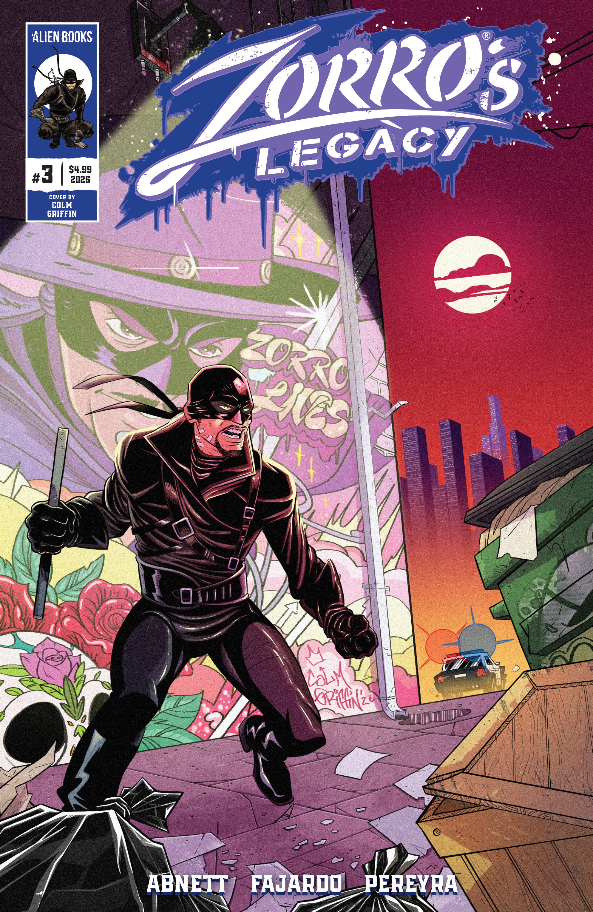 ZORRO'S LEGACY #3 VARIANT B (GRIFFIN)