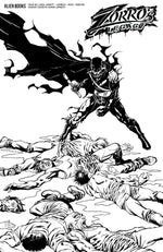 ZORRO'S LEGACY #3 VARIANT D (LOPRESTI B&W) thumbnail