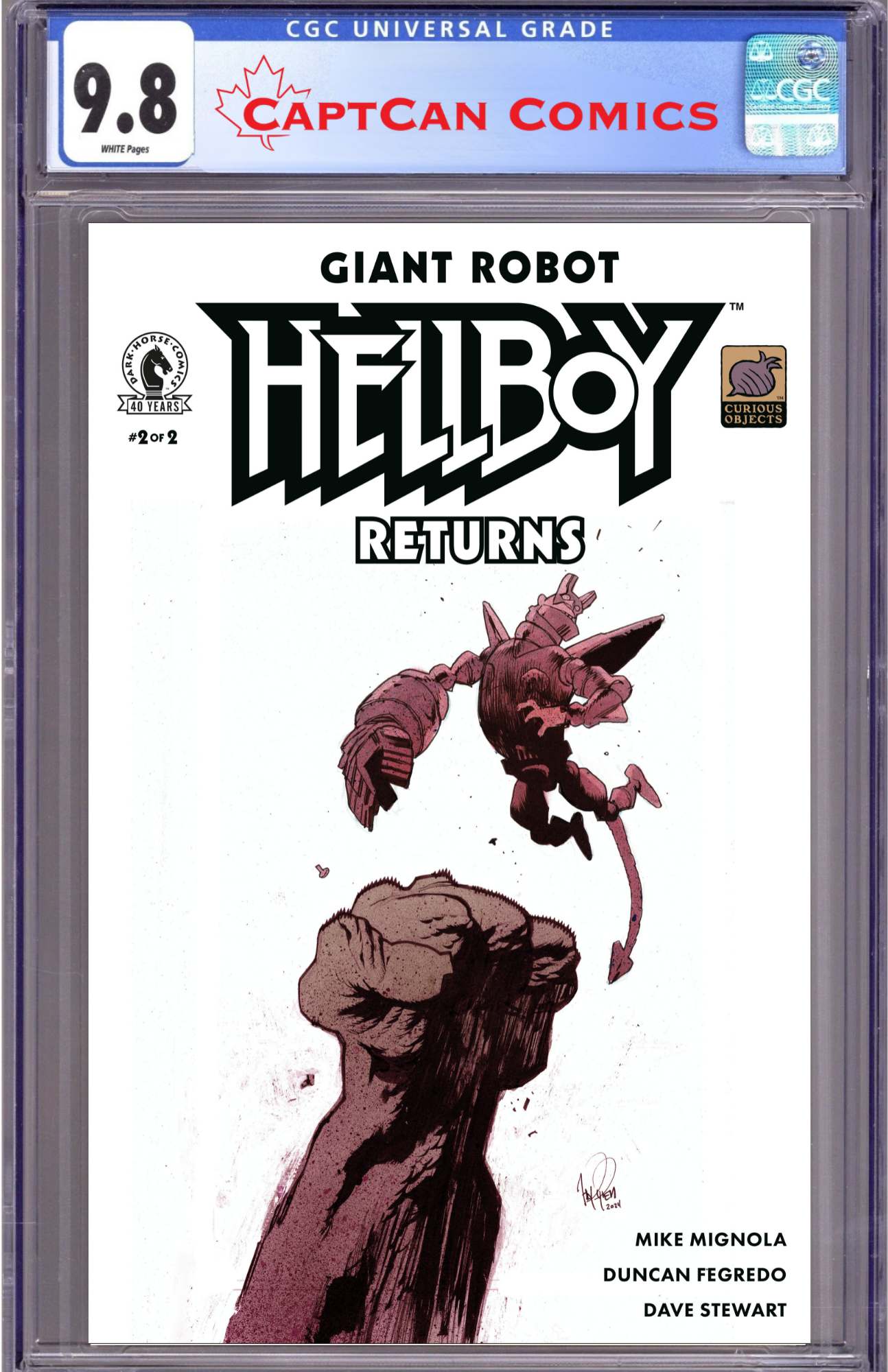 GIANT ROBOT HELLBOY RETURNS #2 (CVR B) (JAMES HARREN)