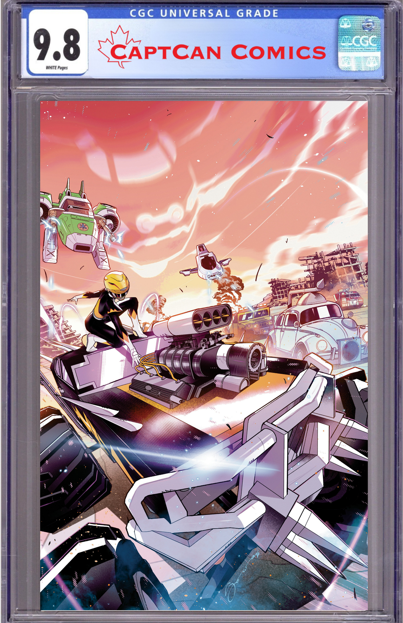 POWER RANGERS UNLIMITED #4 D FOIL VARIANT (FULL ART, FOIL, SORRESSA)