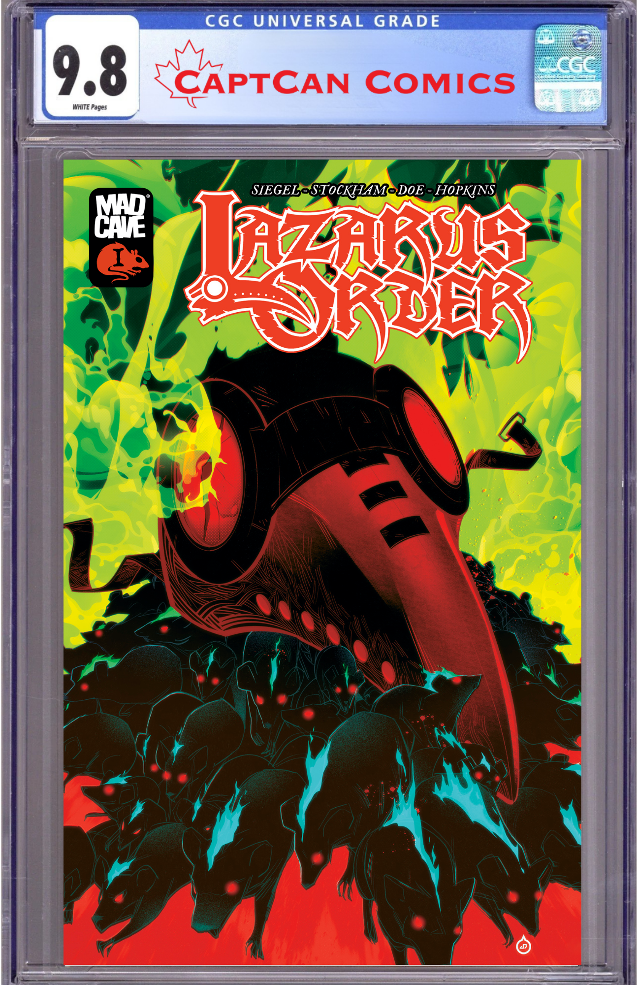 LAZARUS ORDER #1 (OF 8) CVR A JUAN DOE