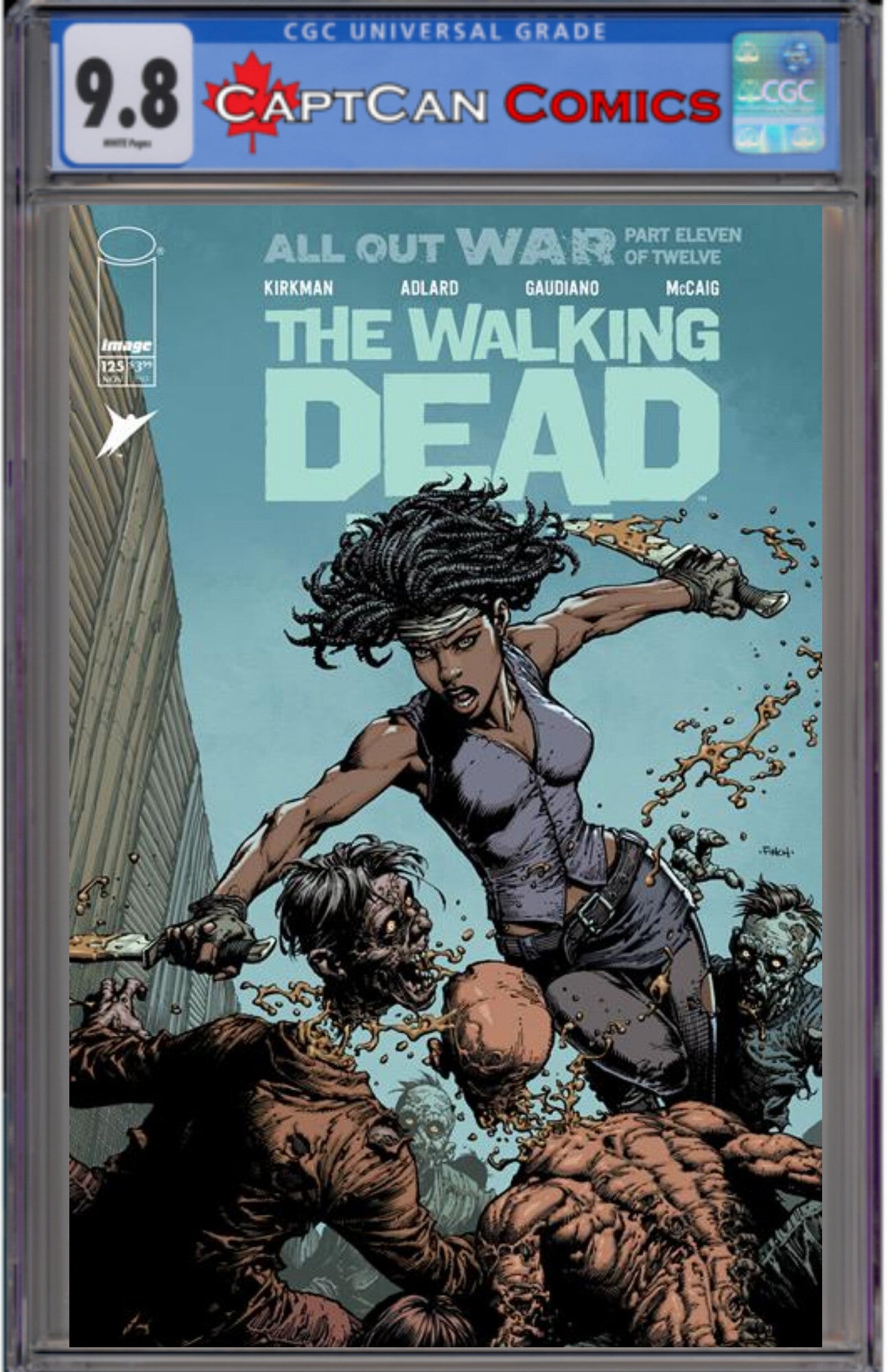 WALKING DEAD DELUXE #125 CVR A DAVID FINCH & DAVE MCCAIG (MR)