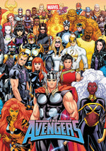 AVENGERS #36 WRAPAROUND COVER thumbnail