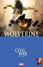 WOLVERINE #20 AARON KUDER CIVIL WAR CELEBRATION VARIANT thumbnail