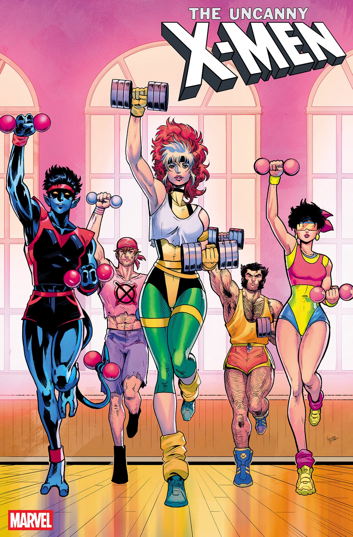 UNCANNY X-MEN #38 LUCIANO VECCHIO WORKOUT VARIANT