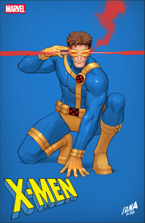 X-MEN #33 DAVID NAKAYAMA COLOR BLOCK BLUE VARIANT