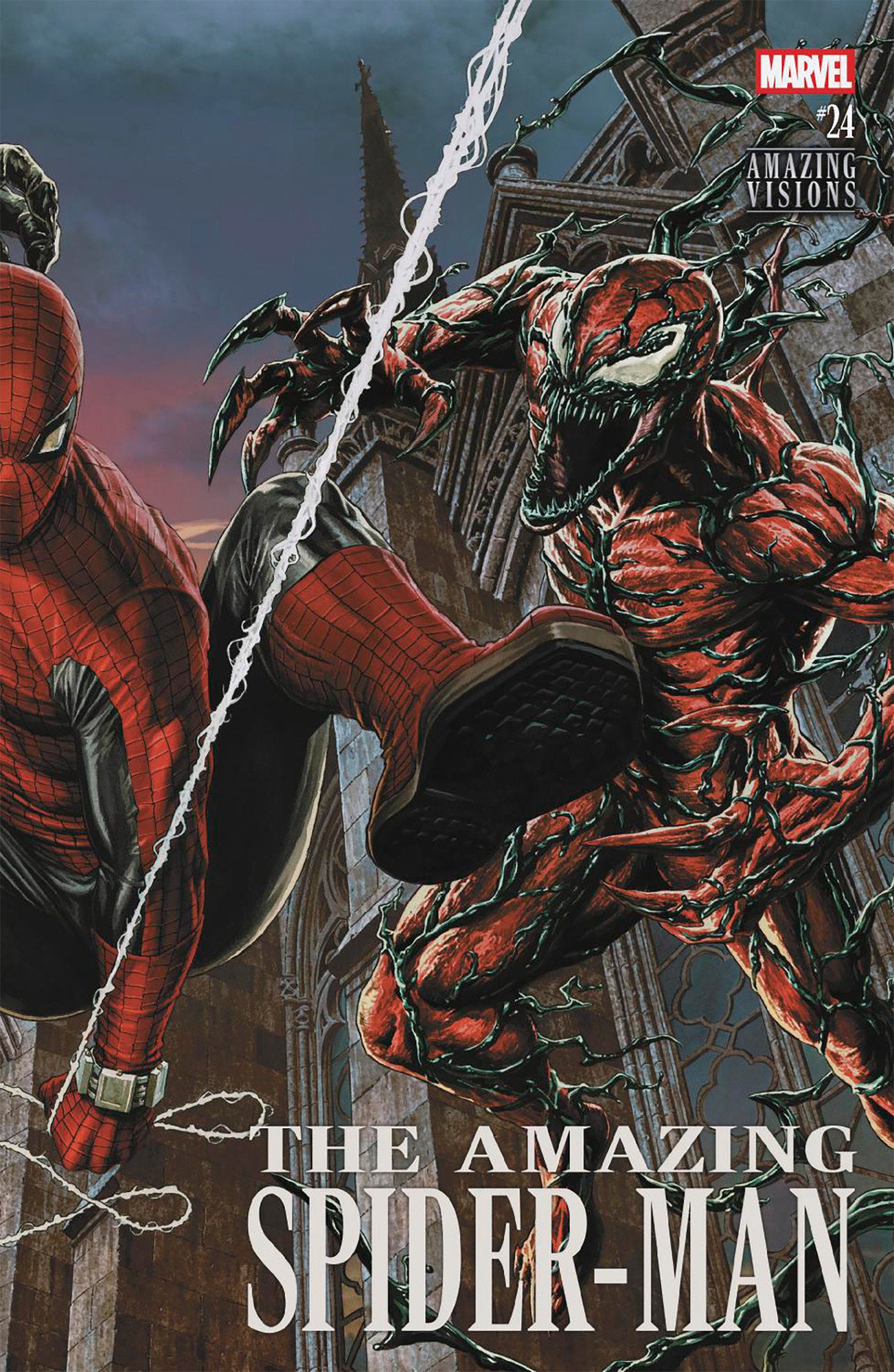 AMAZING SPIDER-MAN #24 LEE BERMEJO AMAZING VISIONS VARIANT [DS]