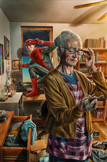 AMAZING SPIDER-MAN #35 LEE BERMEJO AMAZING VISIONS VIRGIN VARIANT thumbnail