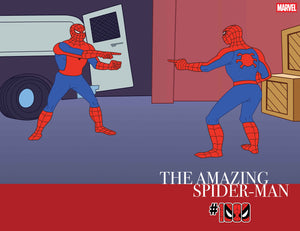 AMAZING SPIDER-MAN #1000 MARVEL ANIMATION SPIDER-MAN 1967 WRAPAROUND VARIANT