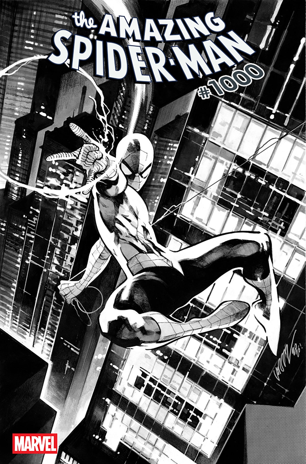 AMAZING SPIDER-MAN #1000 PEPE LARRAZ 2ND PRINTING VARIANT