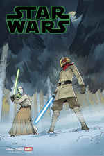 STAR WARS #8 BENGAL LUKE SKYWALKER & LEIA ORGANA JEDI KNIGHTS VARIANT thumbnail
