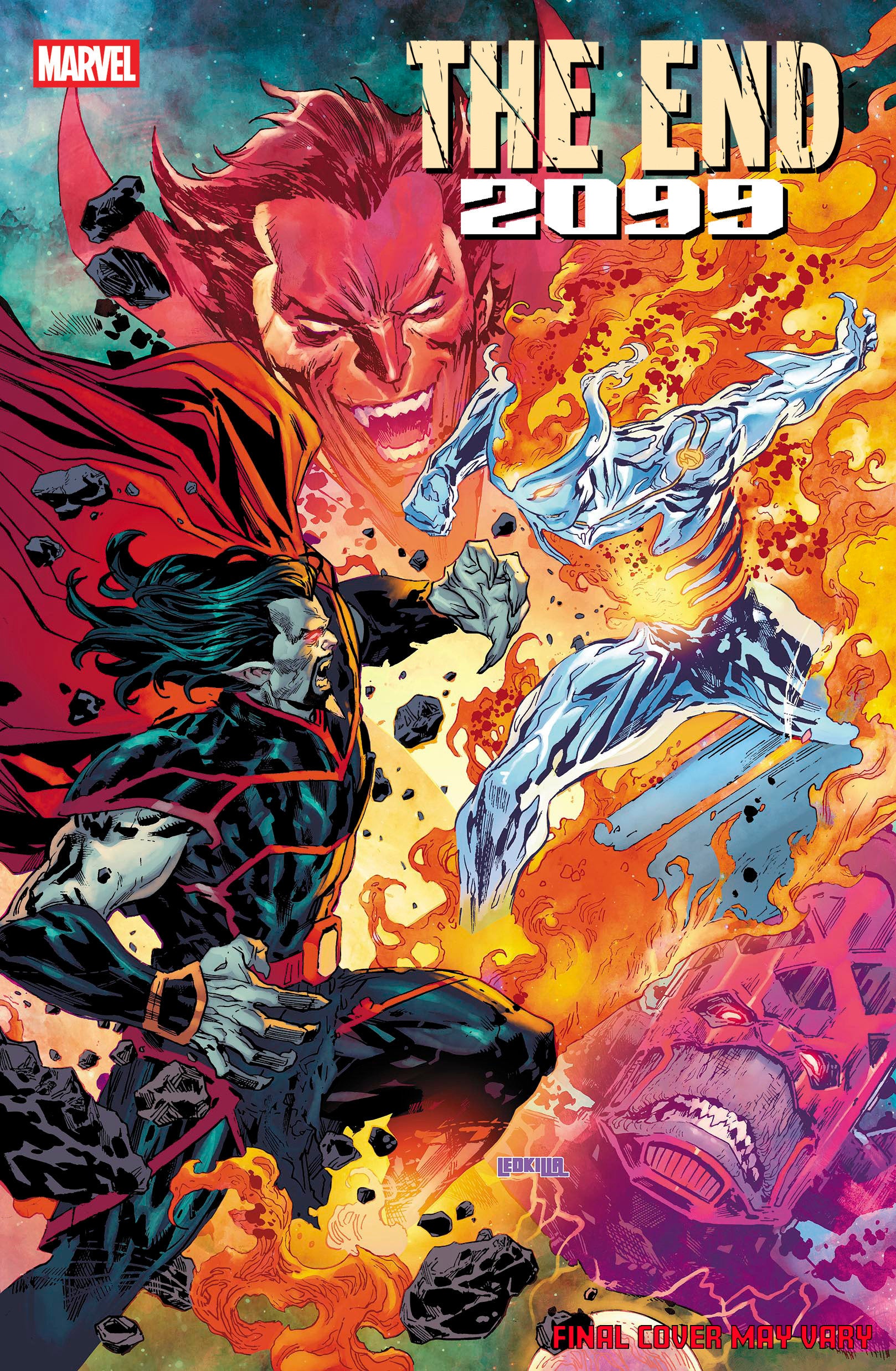 THE END 2099 #5 KEN LASHLEY BATTLE VARIANT