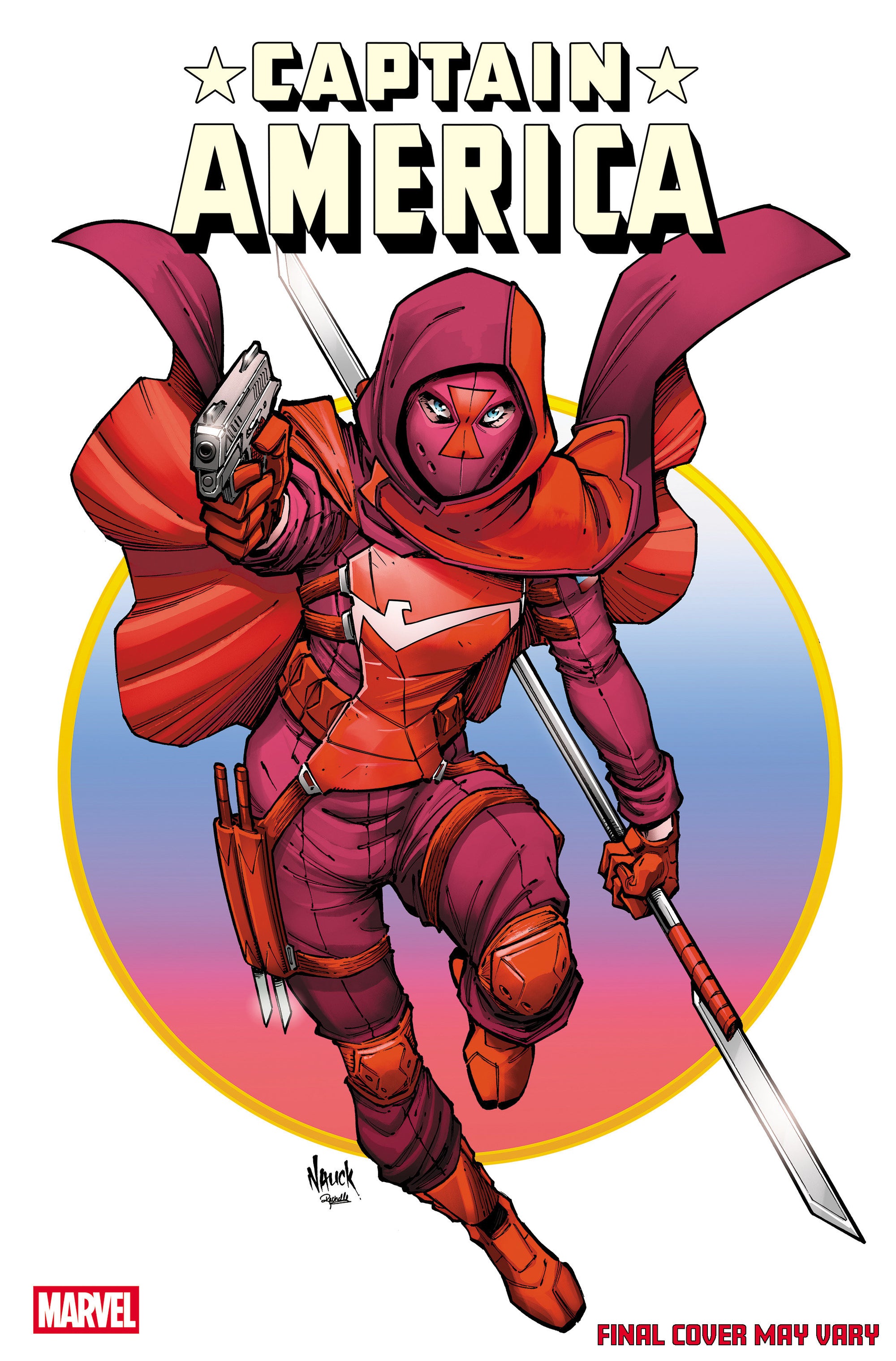 CAPTAIN AMERICA #8 TODD NAUCK ICONIC VARIANT