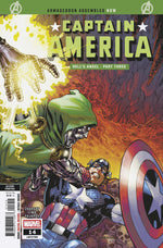 CAPTAIN AMERICA #14 DAVID YARDIN 2ND PRINTING VARIANT [ARM] thumbnail