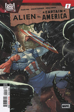 ALIEN VS. CAPTAIN AMERICA #1 LEINIL FRANCIS YU 2ND PRINTING VARIANT thumbnail