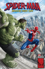 INFERNAL HULK #10 MAURO CASCIOLI SPIDER-MAN: BRAND NEW DAY MARVEL STUDIOS VARIANT thumbnail