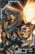 INGLORIOUS X-FORCE #1 GEOFF SHAW X-MEN TRADING CARD VARIANT thumbnail