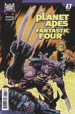 PLANET OF THE APES VS. FANTASTIC FOUR #3 SCOTT HEPBURN VERSUS VARIANT thumbnail