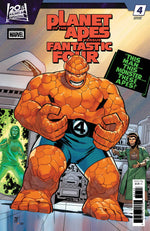 PLANET OF THE APES VS. FANTASTIC FOUR #4 PACO MEDINA HOMAGE VARIANT thumbnail
