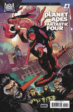 PLANET OF THE APES VS. FANTASTIC FOUR #4 EDWIN GALMON VERSUS VARIANT thumbnail