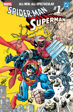 MARVEL/DC: SPIDER-MAN/SUPERMAN #1 ERIK LARSEN VARIANT thumbnail