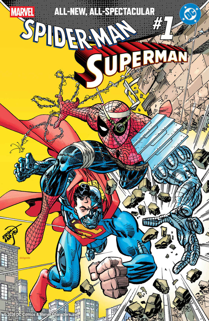 MARVEL/DC: SPIDER-MAN/SUPERMAN #1 ERIK LARSEN VARIANT — CaptCan