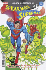 MARVEL/DC: SPIDER-MAN/SUPERMAN #1 DAVID MARQUEZ HOMAGE VARIANT thumbnail