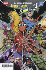 MARVEL/DC: SPIDER-MAN/SUPERMAN #1 SANFORD GREENE HOMAGE VARIANT thumbnail