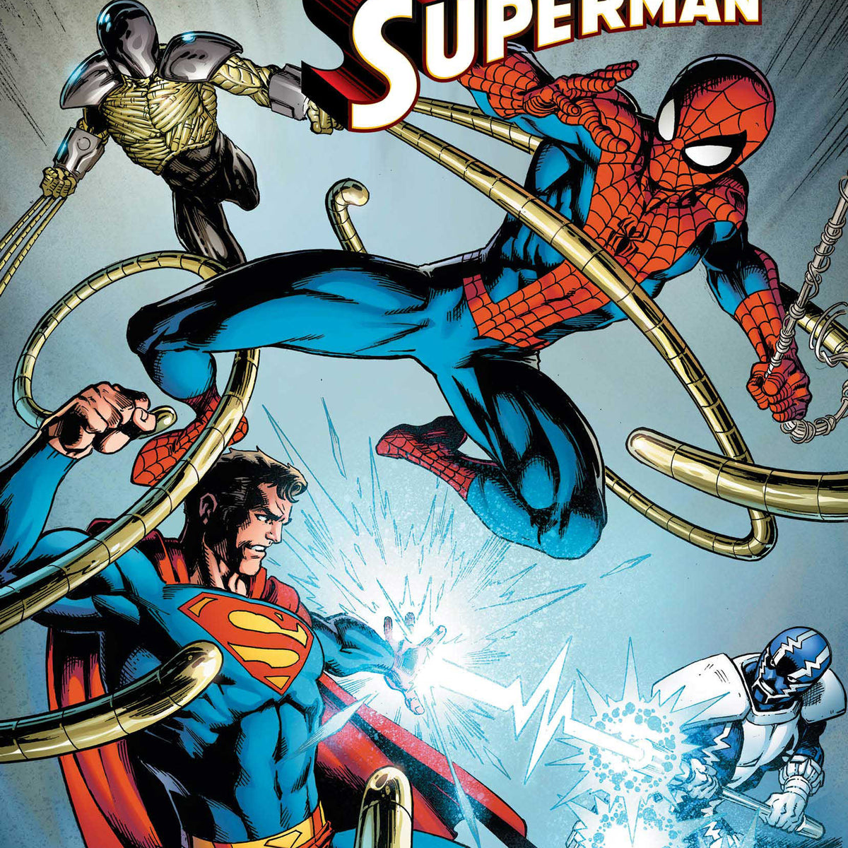 MARVEL/DC: SPIDER-MAN/SUPERMAN #1 MARK BAGLEY FOIL VARIANT